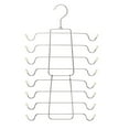 thumbnail image 1 of Lohuatrd 8 Tier Tank Top Bra Hanger Space Saving Traceless Easy Access Multifunctional Closet Organizer Hanging Storage Solution, 1 of 8