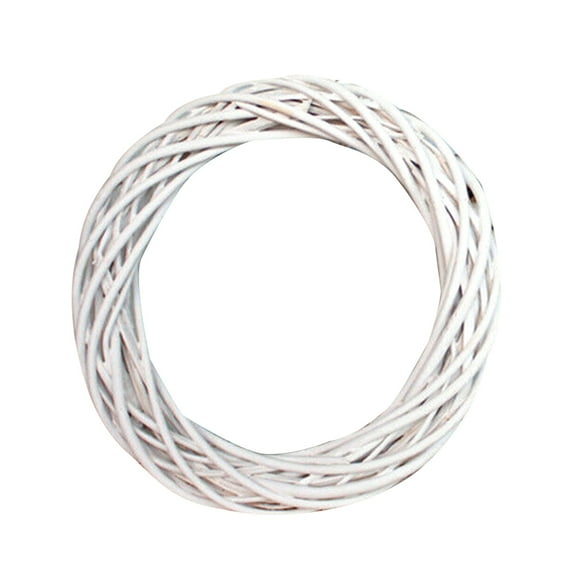 Lohuatrd Christmas Rattan Wreath, Exquisite Rattan DIY Flower Arrangement Wreath, Holiday Decorations