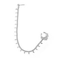 thumbnail image 1 of Lohuatrd Ethnic Style Star Leaf Faux Pearl Tassel Chain Nose Jewelry Piercing Stud Earrings Nose Ring Nose Chain, 1 of 8