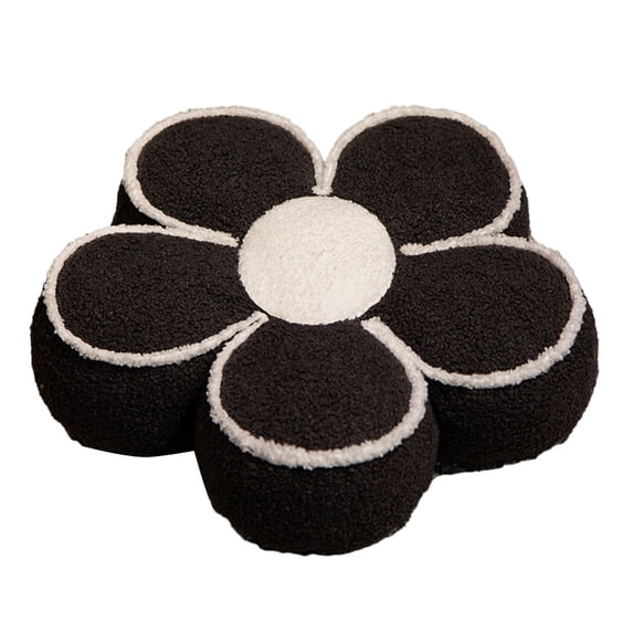 Lohuatrd Flower Plush Pillow Soft Comfortable Sofa Back Cushion Winter Warm Floor Cushion Hip & Waist Protective Stuffed Chair Seat Cushion Decorative Throw Pillow for Living Room Bedroom