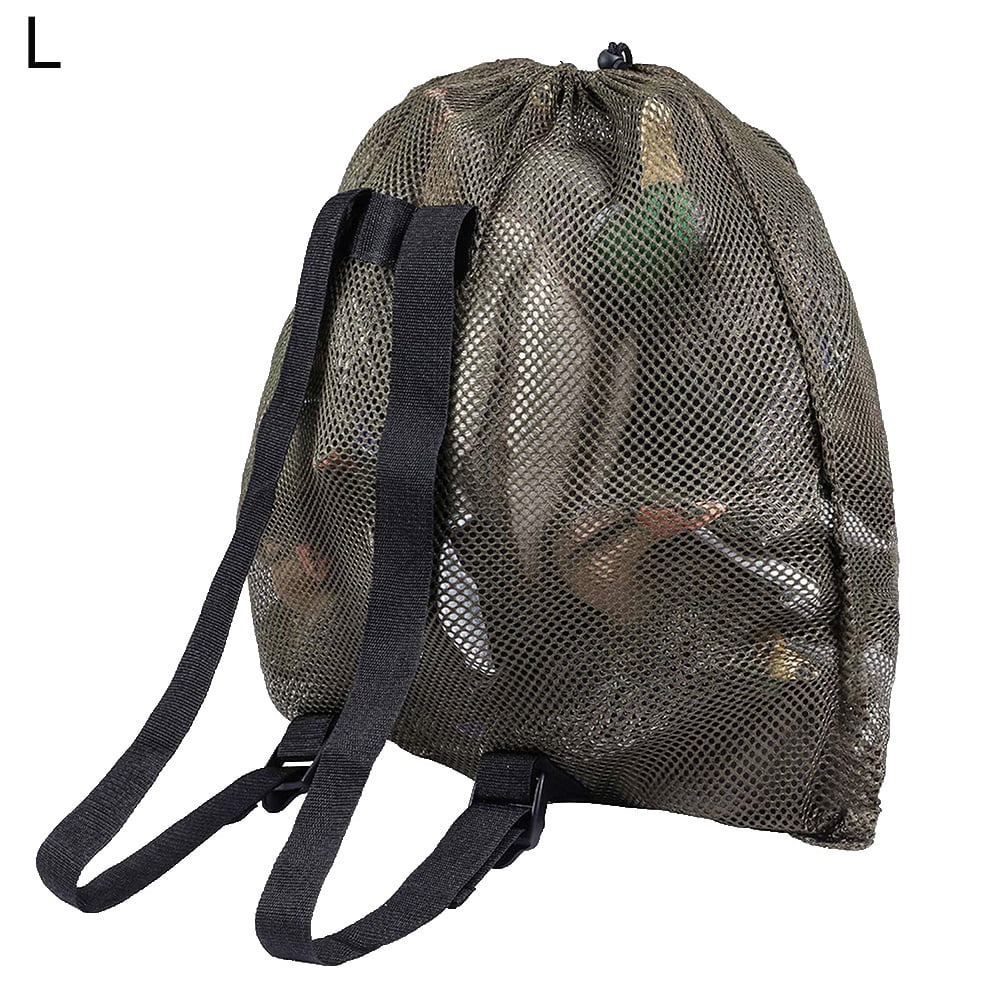 Lohuatrd Outdoor Duck Gooses Mesh Luring Decoy Shoulders Bag Drawstring ...
