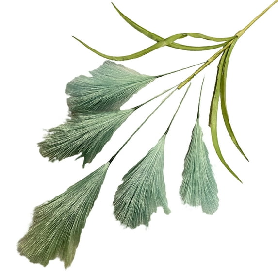 Lohuatrd Pampas Grass Artificial Flowers Bohemian Style Realistic Non-fading Fluffy Simulation Faux Pampas Arrangements for Wedding Home Decoration