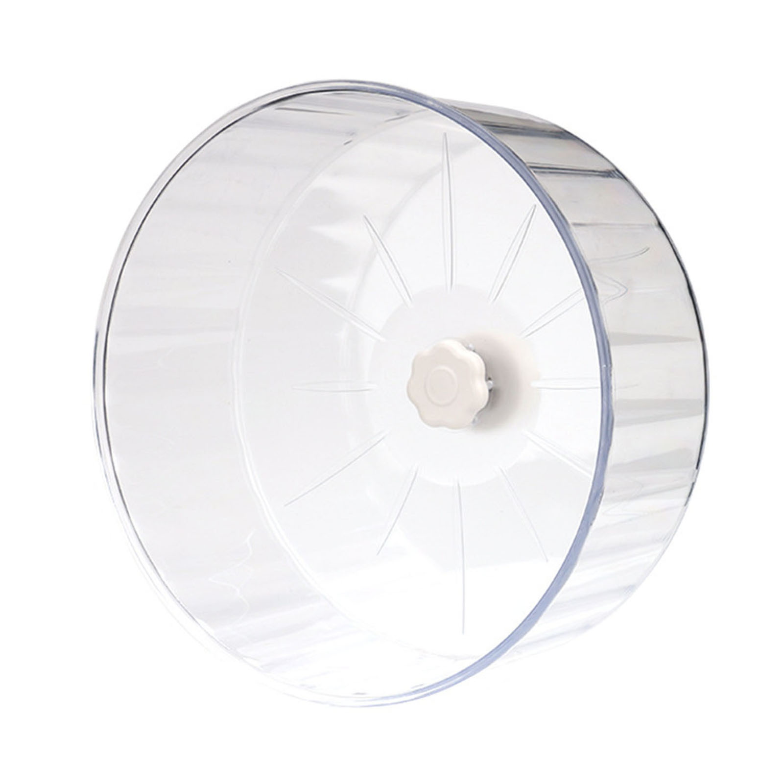 Lohuatrd Silent Hamster Wheel Double Bearing Axis Rounded Edge Quiet