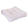 thumbnail image 1 of Lohuatrd Solid Color Square Seat Cushion Breathable Cotton Linen Thickened High Elastic Padded Super Soft Home Office Chair Tatami Sofa Floor Sitting Mat Pad, 1 of 8