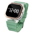 thumbnail image 1 of Lohuatrd Sport Electronic Watch LED Digital Display Accurate Timing Stylish Silicone Strap Wristwatch for Men Women, 1 of 8