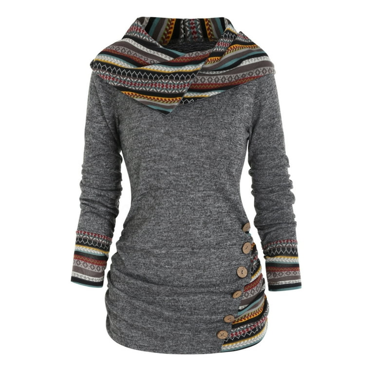 Printed Long Sleeve Mid-length Hoodies Printed Long Sleeve Mid-length Hoodies