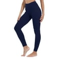 thumbnail image 1 of Lohuatrd Women Winter Leggings Thick Soft Plush Warm High Waist Skinny Solid Color Elastic Waist Stretchy Fabric Compression Cold-Resistant Lady Trousers, 1 of 7