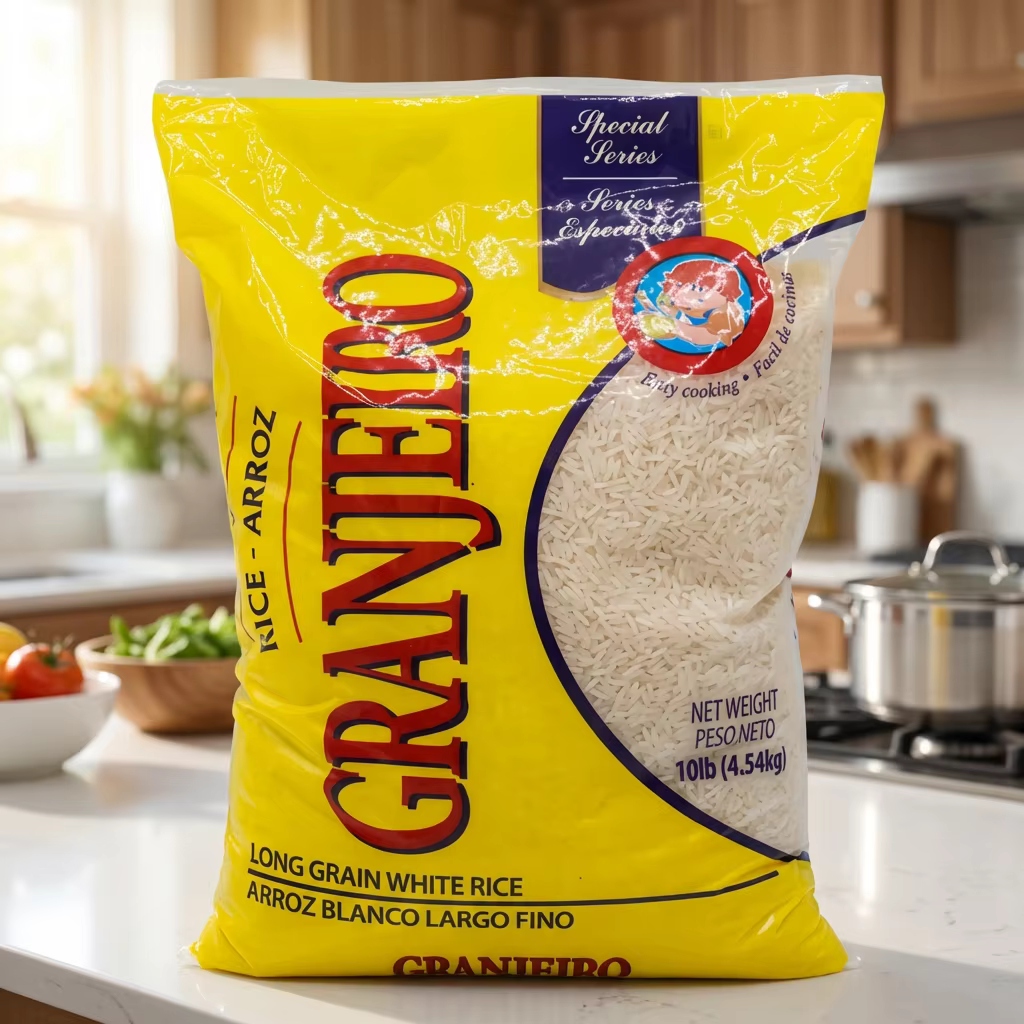 Loia - Granjeiro Long White Rice 10Lbs (Pack 2)