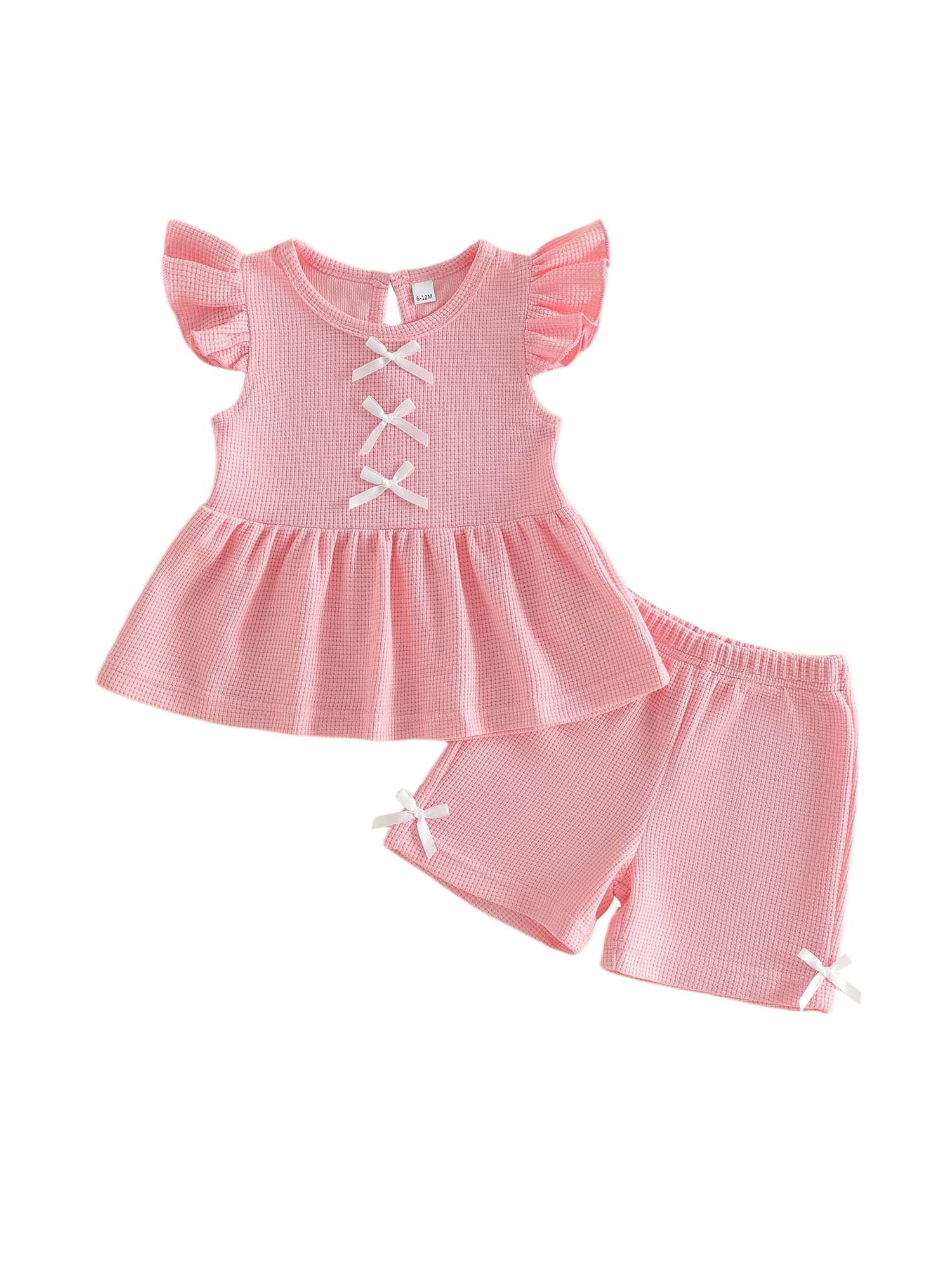 CAICJ98 My First Valentines Mom Day Baby Girl Outfit Heart Bubble