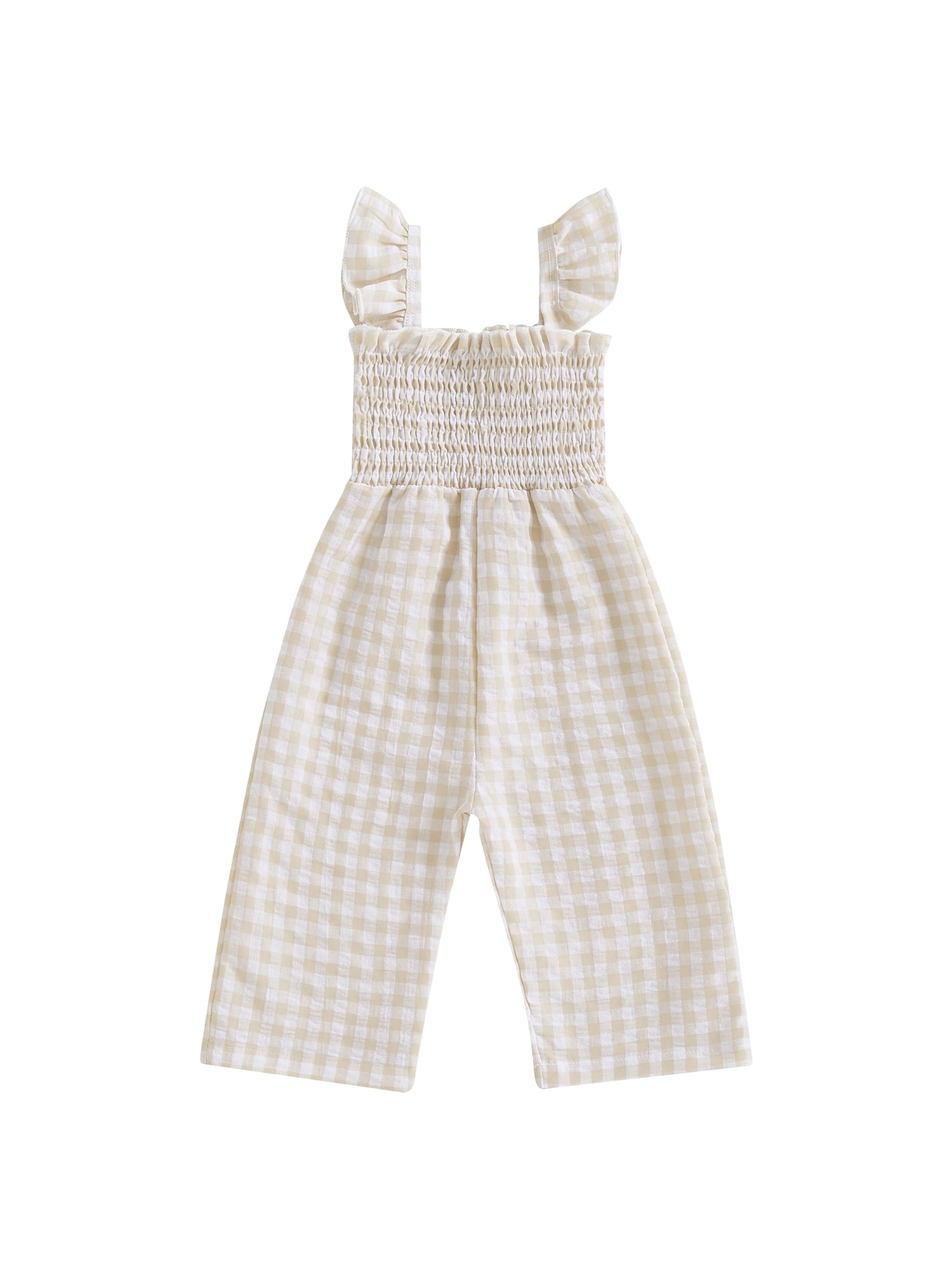 Loicainy Baby Toddler Girl Plaid Jumpsuit 6 12 18 24 Months 2T 3T 4T ...