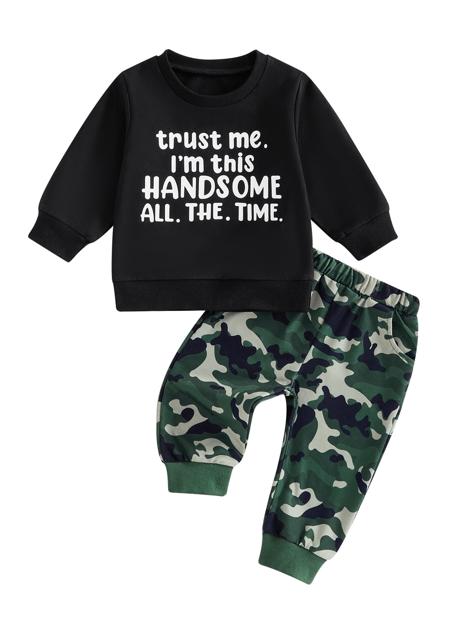 Loicainy Toddler Kids Boy Fall Clothes Set 12 18 24 Month 2T 3T 4T 5T ...