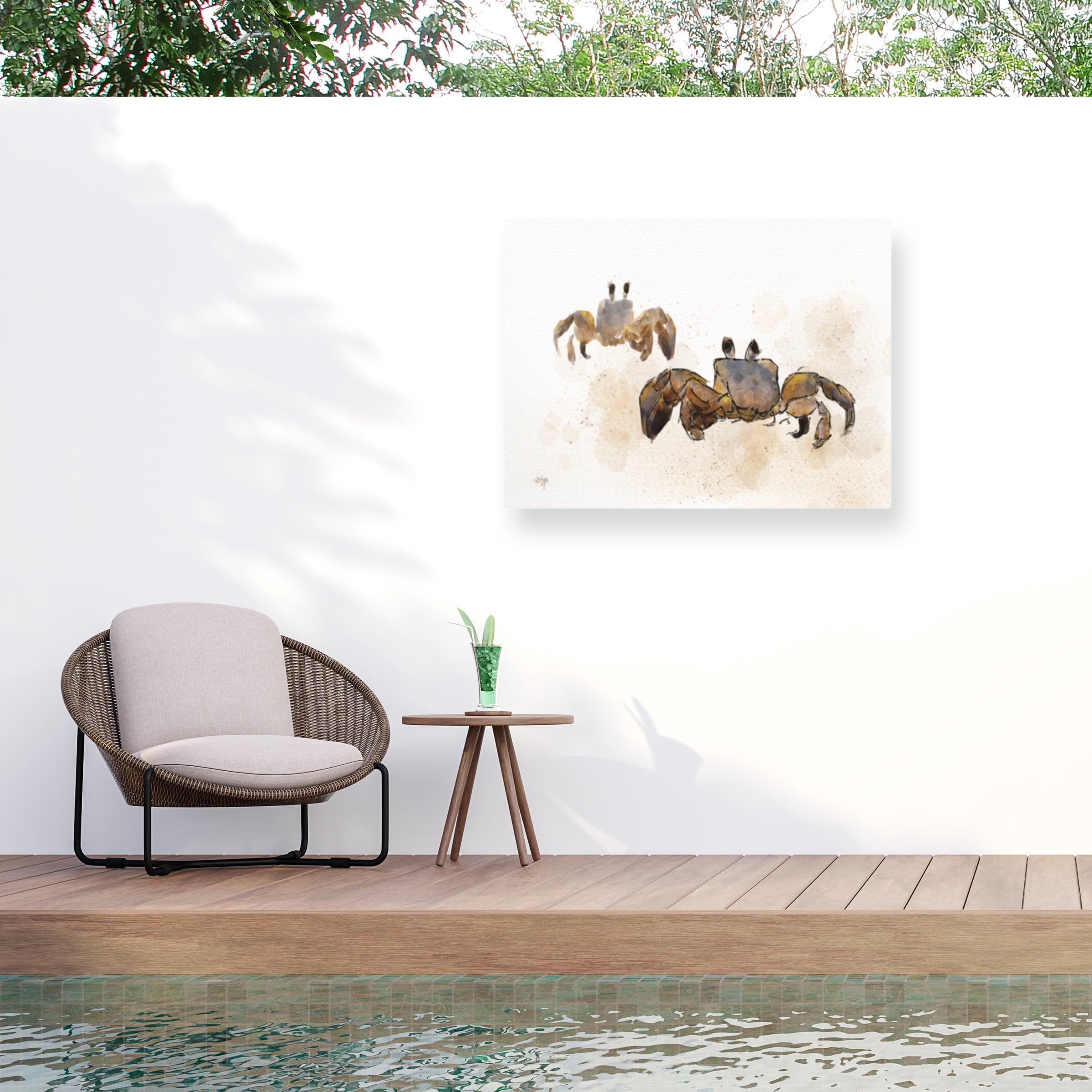 Lois Bryan 'Love At Last' Outdoor Canvas