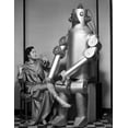 thumbnail image 1 of Lois January with Robot in Dress Photo Print (24 x 30), 1 of 1
