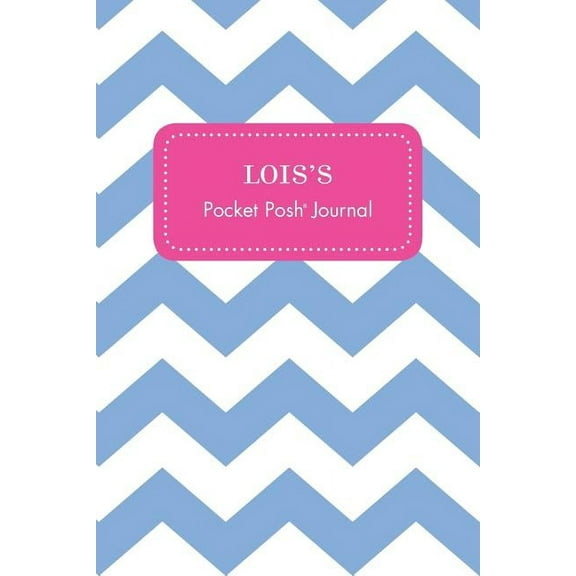 Lois's Pocket Posh Journal, Chevron, (Paperback)