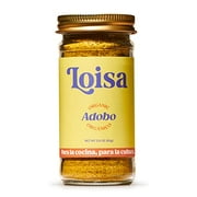 Loisa Adobo Seasoning, USDA Organic, Non-GMO, No-MSG, No Preservatives, No Artificial Coloring, No Artificial Flavors, 2.9oz, Pack of 1 (Adobo)