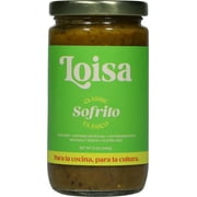 Loisa Sofrito Cooking Sauce, Non-GMO, No-MSG, No Preservatives, No Artificial Coloring, No Artificial Flavors, Vegan, Pure Latin Flavor, 12 oz, Pack of 1