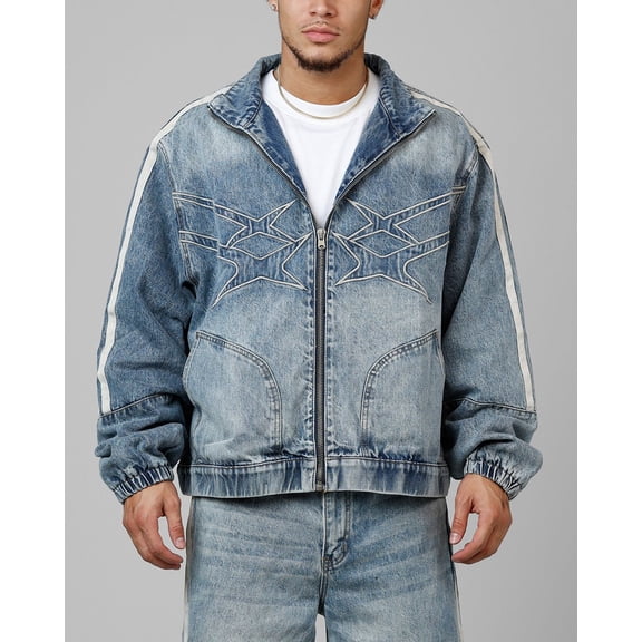 Loiter Track Star Denim Jacket