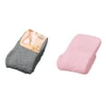 thumbnail image 1 of Lojoutye 2 Pack(Pink 1PCS & Grey 1PCS) Multipack Men Compression Socks Women Color Floor Toe Socks Women Warm Home Socks Bed Thermal Socks for Women Soft Winter Socks, 1 of 1