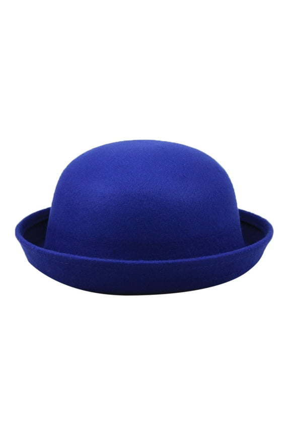 2025 Elegant Adults Solid Hat Bucket Hat 57 Roll Up Brim Panama Techno Cap Bowler Hat Bucket Hat Men's Modern Sun Hat Mens Womens Classic Wool Cow Hat Round Bowler Hats Cap