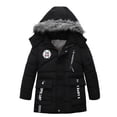 thumbnail image 1 of Lojoutye 2025 Fashion Coat Winter Winter Coats Size 6-7 Jacket Coat Boy Jacket Boy Coat 5T Warm Hooded Kids Clothes Coats for s Water Proof Jacket Kids Children's Padded Coa, 1 of 1