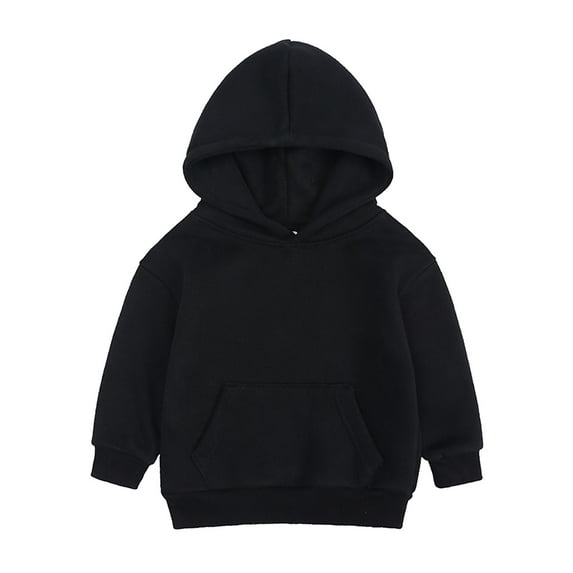 Lojoutye 2025 Pullover Sweatshirts Size 8 Sweatshirt Solid Sweatshirts Plus Babies Hooded Color Boy Winter Hat and Mittens Top Coat Tops
