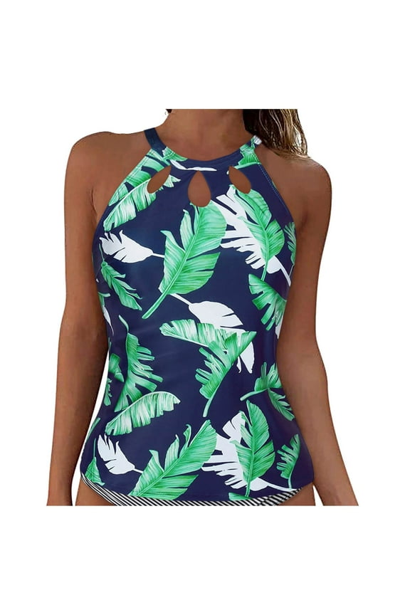2025 Women Lace Up Swimwear Vintage Bathing Suits for Women Skirt Tops Underwire Full Coverage Cute Bikinis for Women Sunflower Bikini Top Push Up Swim Crop Top Tie Back Bathing Suit Top