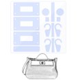 thumbnail image 1 of LokChuiDor Hardware Protective Film, Compatible with H bag 24/24(size 29). Purse Hardware Sticker Transparent, Anti-Scratch, Clear, 1 of 8