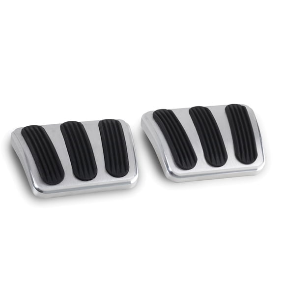Lokar BAG-6163 LOCBAG-6163 BILLET ALUMINUM CURVED E-BRAKE PEDAL PAD