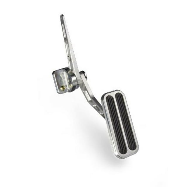 Lokar BAG-6205 Gas Pedal Assembly - Brushed Aluminum