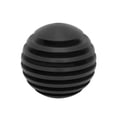 thumbnail image 1 of Lokar SK-6916 LOCSK-6916 AUTO TRANSMISSION SHIFTER KNOB; 3/8IN.-24 THREAD 2IN. DIA. VENETIAN; BLACK FIN, 1 of 3