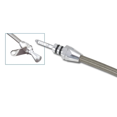 Lokar TD-3200TM LOCTD-3200TM HI-TECH FLEXIBLE BRAIDED STAINLESS TRANSMISSION DIPSTICK