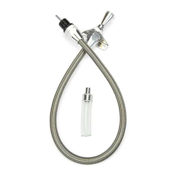 Lokar TD-34L80FM36 LOCTD-34L80FM36 HI-TECH FLEXIBLE BRAIDED STAINLESS TRANSMISSION DIPSTICK