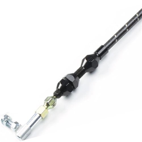 Lokar VS-1003 Vintage Series Throttle Cable Carburetor 24 Length Black Fittings