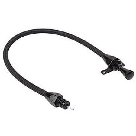 Lokar XTD-34L60FM LOCXTD-34L60FM MIDNIGHT SERIES HI-TECH FLEXIBLE BRAIDED STAINLESS TRANSMISSION DIPSTICK