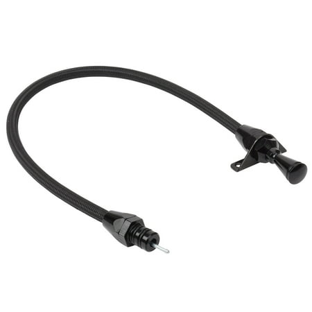 Lokar XTD-34L80FM LOCXTD-34L80FM MIDNIGHT SERIES HI-TECH FLEXIBLE BRAIDED STAINLESS TRANSMISSION DIPSTICK