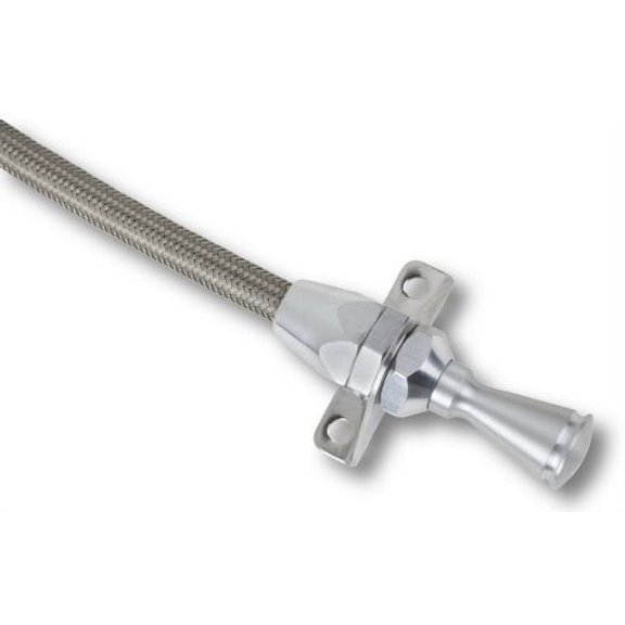 Lokar XTD-3700FM LOCXTD-3700FM MIDNIGHT SERIES HI-TECH FLEXIBLE BRAIDED STAINLESS TRANSMISSION DIPSTICK