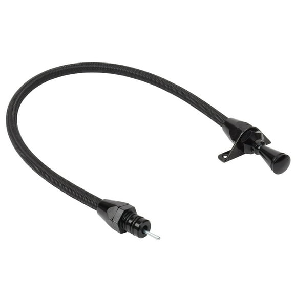 Lokar XTD-3FMXFM LOCXTD-3FMXFM MIDNIGHT SERIES HI-TECH FLEXIBLE BRAIDED STAINLESS TRANSMISSION DIPSTICK