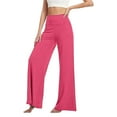 Lokdsa Clearance Plus Size Casual Pants Women's Wide Leg Pants Casual