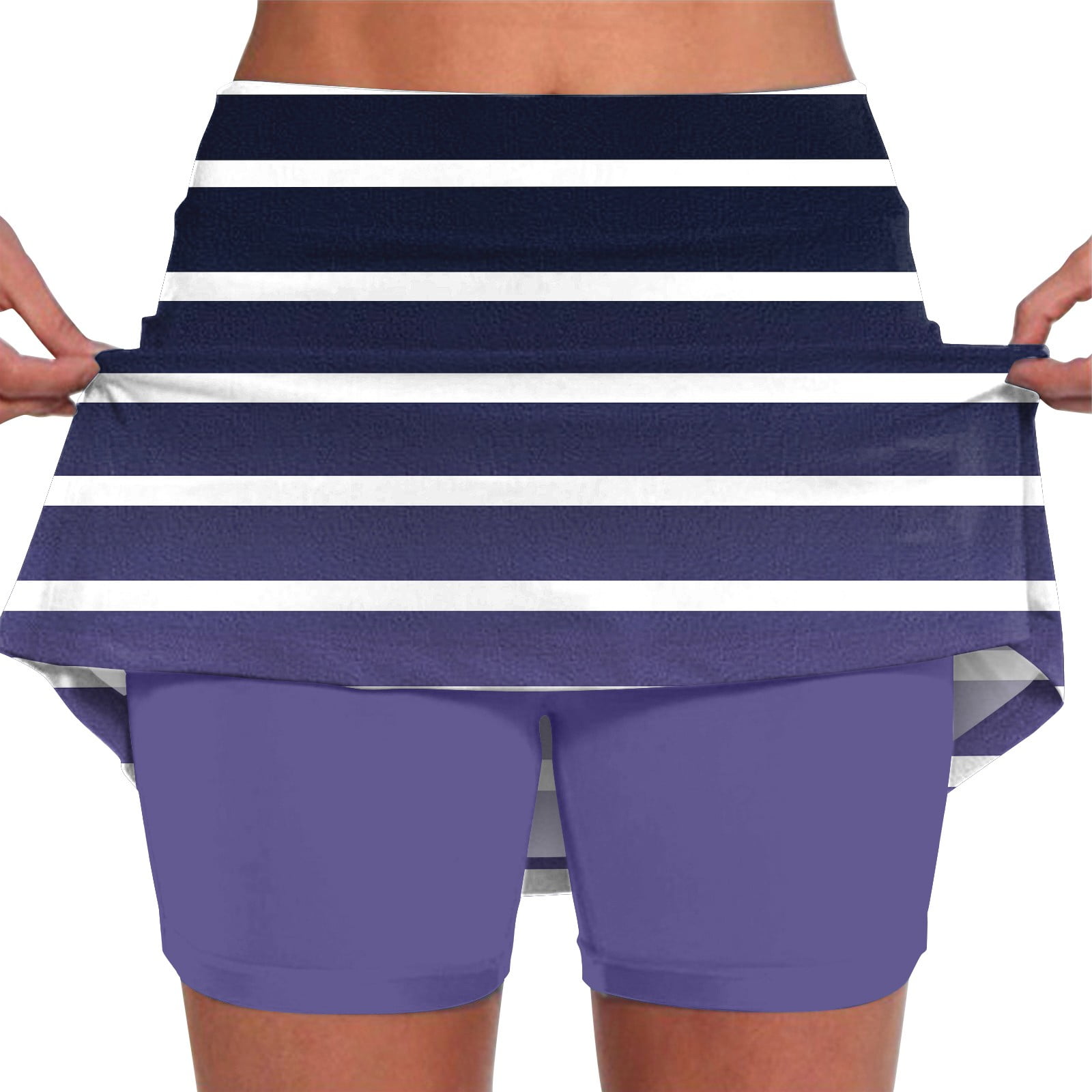 Lokdsa Clearance Skirts for Women Women'S Pocket Pants Solid Mid Waist