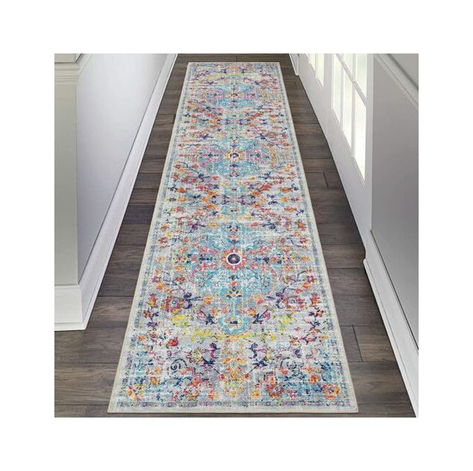 Lokhom Hall Runner Rug Hallway Entryway Long Rug Area Rug Non Slip
