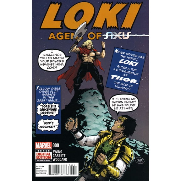 Loki: Agent of Asgard #9 VF ; Marvel Comic Book