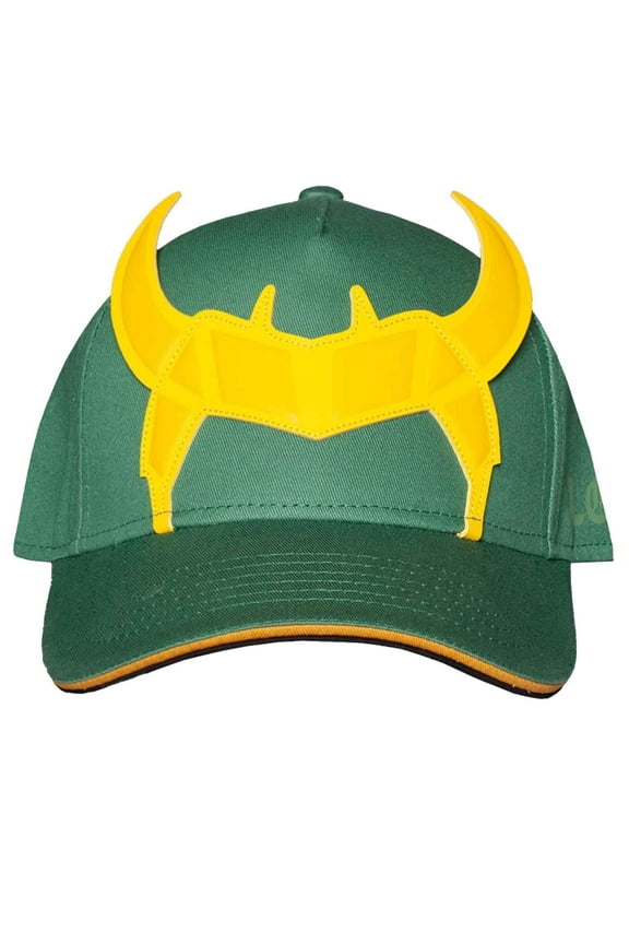 Loki Baseball Cap Novelty 3D Logo new Official Green Snapback