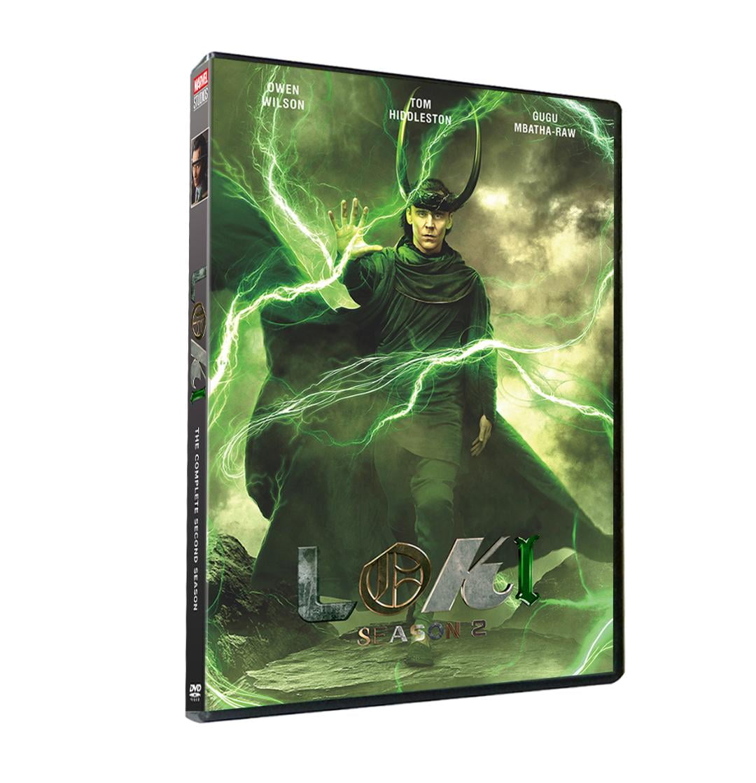 Loki: The Complete Series Seasons 1-2, 4-Disc DVD Collection