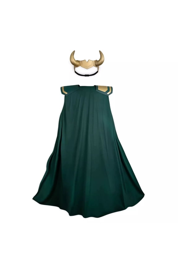 Loki Costume Accessory Set for Adults - Costume Set Cape and Headgear
