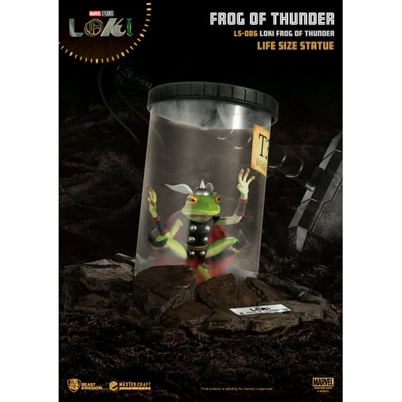 Loki Frog of Thunder (Life Size Statue)