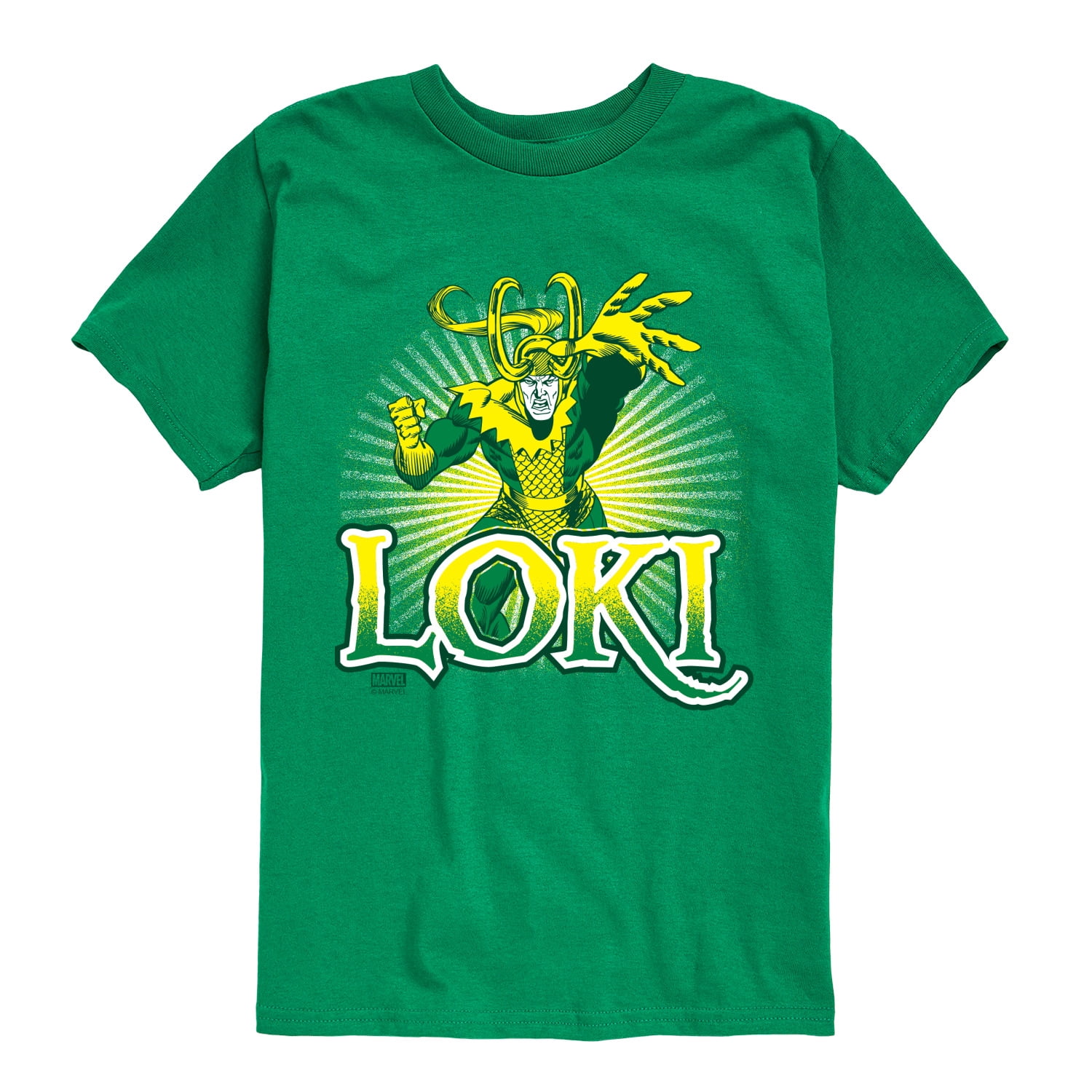 Loki - Logo Short Sleeve Graphic T-Shirt - Walmart.com