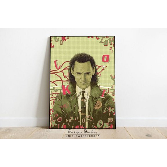 Loki Poster, Loki Wall Art, Marvel Poster, Time Keepers Poster, Comic Book Poster