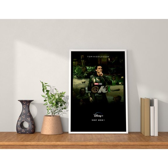 Loki Poster, Marvel Poster, Marvel Room Decor, MCU Retro Art, Loki TV Series