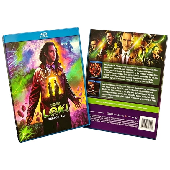 Loki: The Complete Series Seasons 1 & 2 (4-Disc BR Box Set)