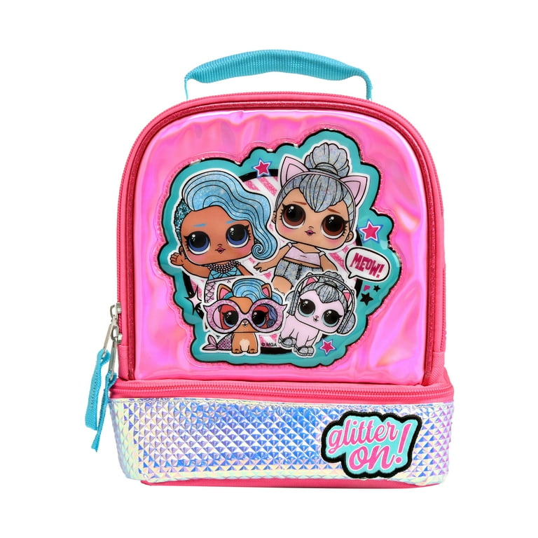 Lol Surprise Dual Lunch Tote Lol Glitter On Walmart